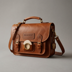 The Heritage Satchel Leather Messenger by Bag & Scent