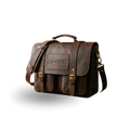 The Heritage Leather Messenger by Bag and Scent