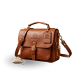 The Nomad Satchel & Sandalwood Noir Set by Bag and Scent