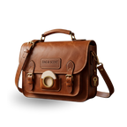 The Heritage Satchel Leather Messenger by Bag & Scent